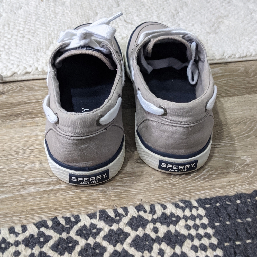 Sperry Top-Sider sneakers boat shoes slide on 7 Gray - Picture 7 of 7